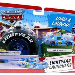Best reviews of 🤩 Disney / Pixar Cars The World of Cars Lightyear Launchers Rev N' Go No. 73 Diecast Car [With Launcher] ⭐