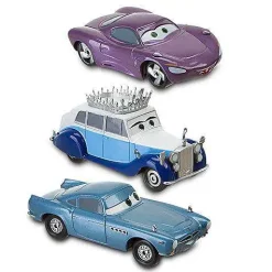 Budget 💯 Disney / Pixar Cars Cars 2 1:43 Multi-Packs London Calling Exclusive Diecast Car Set ❤️ -Disney Cars Shop londoncallingset inset3