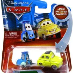 Best Pirce ✨ Disney / Pixar Cars Lenticular Eyes Series 2 Luigi & Guido Diecast Car 🛒