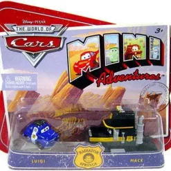 Top 10 😍 Disney / Pixar Cars The World of Cars Mini Adventures Luigi & Mack Plastic Car 2-Pack ❤️