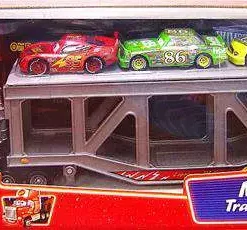 Best Pirce 🥰 Disney / Pixar Cars Supercharged Mack Transporter Diecast Car Playset 🤩