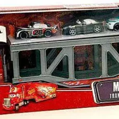 Flash Sale ✔️ Disney / Pixar Cars The World of Cars Mack Transporter Exclusive Diecast Car Playset [Set #2] ✔️