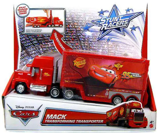 Budget π₯° Disney / Pixar Cars Stunt Racers Mack Transforming Transporter Plastic Car π€© 1 Budget π₯° Disney / Pixar Cars Stunt Racers Mack Transforming Transporter Plastic Car π€©