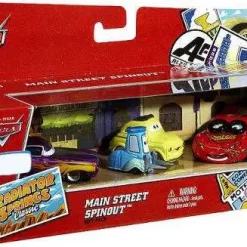 Top 10 🛒 Disney / Pixar Cars Radiator Springs Classic Main Street Spinout Gift Pack Exclusive Diecast Car Set [Damaged Package] 🔔