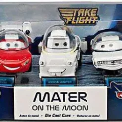 Coupon 🔥 Disney / Pixar Cars Cars Toon 1:43 Multi-Packs Mater on the Moon Exclusive Diecast Car Set [Damaged Package] 🌟