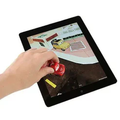 Budget 👍 Disney / Pixar Cars Cars 2 Lightning McQueen AppMates Plastic Car 😉 -Disney Cars Shop mcqueenappmate inset4