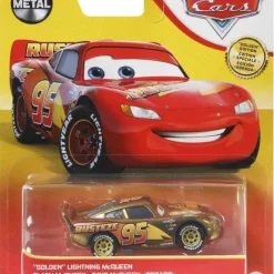 Discount ✔️ Disney / Pixar Cars "Golden" Lightning McQueen Exclusive Diecast Car ⭐