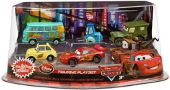 Coupon 🌟 Disney / Pixar Cars Cars 2 Lightning McQueen Pit Crew Exclusive PVC Figurine Set [Damaged Package] ⌛