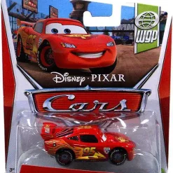 Flash Sale ⌛ Disney / Pixar Cars Series 3 Lightning McQueen with Racing Wheels Diecast Car 🎉