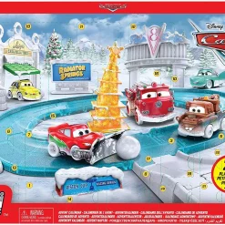 Discount 🔔 Disney / Pixar Cars Die Cast Metal Mini Racers 2021 Advent Calendar Advent Calendar [2021] 🥰