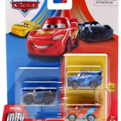 Outlet 👏 Disney / Pixar Cars Die Cast Metal Mini Racers "Next-Gen" Racers Car 3-Pack 🎁