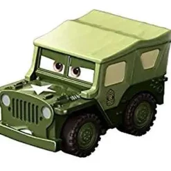 New 👏 Disney Cars Die Cast Mini Racers Sarge Car [Loose] 🤩