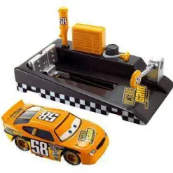 Best reviews of 🎁 Disney / Pixar Cars Pit Row Race-Off Octane Gain No. 58 Diecast Car [Includes Launcher] 🛒