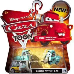 Top 10 🎉 Disney / Pixar Cars Cars Toon Main Series Orderly Pittys No. 1 & No. 2 Diecast Car #5 & 6 👏