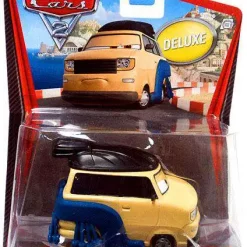 Promo 🎁 Disney / Pixar Cars Cars 2 Deluxe Oversized Pinion Tanaka Diecast Car #7 🔔