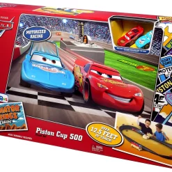 Cheap 💯 Disney / Pixar Cars Radiator Springs Classic Piston Cup 500 Exclusive Diecast Car Track Set [Damaged Package] 🎉
