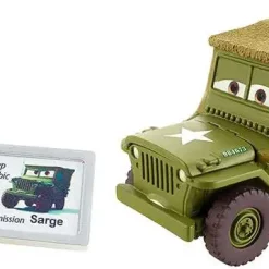 Flash Sale 🛒 Disney / Pixar Cars Precision Series Sarge Diecast Car 😀 -Disney Cars Shop precisionsarge inset3