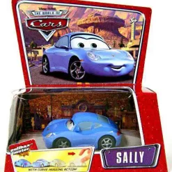 Best Pirce ✨ Disney / Pixar Cars The World of Cars Pullbax Motor Pull Back Sally Plastic Car 💯