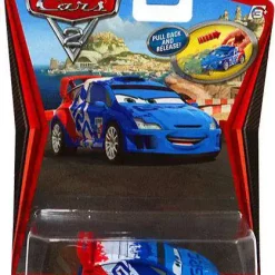 Deals 🔥 Disney / Pixar Cars Cars 2 Pull Back Racers Raoul Caroule Diecast Car [Pull Back] 🎉