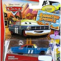 Brand new 🤩 Disney / Pixar Cars Radiator Springs Classic Mario Andretti Exclusive Diecast Car 😍