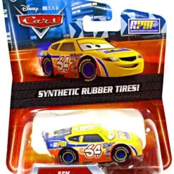 Cheapest ✔️ Disney / Pixar Cars Synthetic Rubber Tires RPM Exclusive Diecast Car [Damaged Package] ⌛