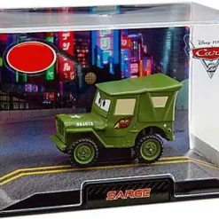 Wholesale 🎁 Disney / Pixar Cars Cars 2 1:43 Collectors Case Sarge Exclusive Diecast Car 👍