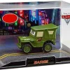 Buy 💯 Disney / Pixar Cars Cars 2 1:43 Collectors Case Sarge Exclusive Diecast Car [Damaged Package] 👍