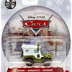 Cheapest ⭐ Disney / Pixar Cars Cars 3 Metal Sarge with Roof Lights Diecast Car 🔥
