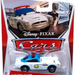Discount 💯 Disney / Pixar Cars Series 3 Security Guard Finn Diecast Car 🔔