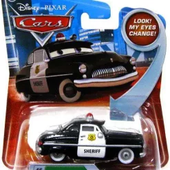 Promo 🔔 Disney / Pixar Cars Lenticular Eyes Series 2 Sheriff Diecast Car 🥰