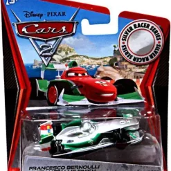 Best reviews of 👍 Disney / Pixar Cars Cars 2 Silver Racer Series Francesco Bernoulli with Metallic Finish Exclusive Diecast Car ✨