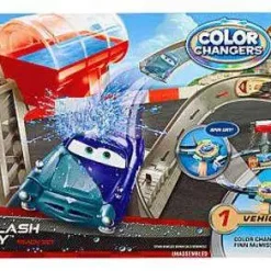 Budget ✔️ Disney / Pixar Cars Cars 2 Color Changers Color Splash Speedway Exclusive Playset [Damaged Package] 🔥
