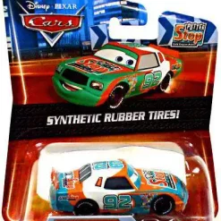 Outlet 😀 Disney / Pixar Cars Synthetic Rubber Tires Sputter Stop Exclusive Diecast Car 🧨