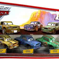 Best deal 🎉 Disney / Pixar Cars The World of Cars Story Tellers Cousin Jud, Cousin Buford & Cousin Cletus Diecast Car 3-Pack 🛒