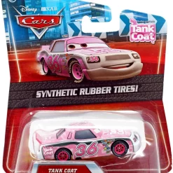 Hot Sale β€οΈ Disney / Pixar Cars Synthetic Rubber Tires Tank π§₯ Coat Exclusive Diecast Car π