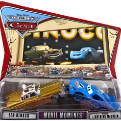 Best reviews of 🤩 Disney / Pixar Cars The World of Cars Movie Moments Tex Dinoco & Dinoco McQueen Diecast Car 2-Pack 🤩