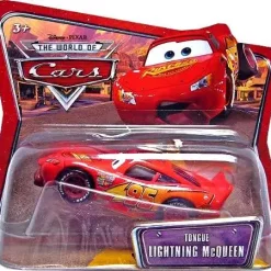 Best deal 👍 Disney / Pixar Cars World of Cars Main Series Tongue Lightning McQueen Diecast Car [Checkout Lane Packaging] ❤️