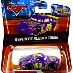 New β Disney / Pixar Cars Synthetic Rubber Tires Transberry Juice Exclusive Diecast Car π