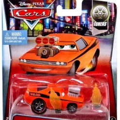 Flash Sale 💯 Disney / Pixar Cars Snot Rod Diecast Car #2/8 [with Flames] ✔️
