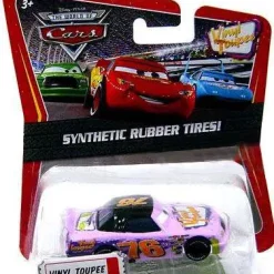 Cheapest 🤩 Disney / Pixar Cars The World of Cars Synthetic Rubber Tires Vinyl Toupee No. 76 Exclusive Diecast Car 🧨