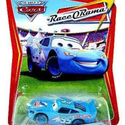 Discount 🎁 Disney / Pixar Cars The World of Cars Race-O-Rama Dinoco Lightning McQueen Diecast Car #5 😍