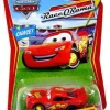 Budget 🥰 Disney / Pixar Cars The World of Cars Race-O-Rama Impound Lightning McQueen Diecast Car #73 [Chase, Damaged Package] ⭐
