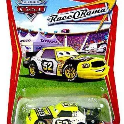 Best Sale 🛒 Disney / Pixar Cars The World of Cars Race-O-Rama Leak Less No. 52 Diecast Car #49 👏