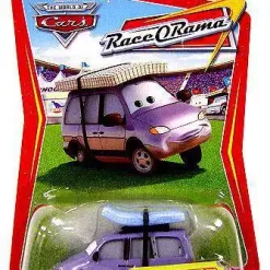 Deals ⌛ Disney / Pixar Cars The World of Cars Race-O-Rama Leroy Traffik Diecast Car #28 👍