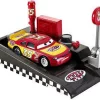 Hot Sale 🥰 Disney / Pixar Cars Pit Row Race-Off Shifty Drug No. 35 Diecast Car [Includes Launcher] 🧨