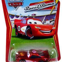Buy 🤩 Disney / Pixar Cars The World of Cars Race-O-Rama Radiator Springs Lightning McQueen Diecast Car #2 [Alternate] ✨