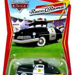 Promo ⭐ Disney / Pixar Cars The World of Cars Race-O-Rama Sheriff Diecast Car #46 ⌛