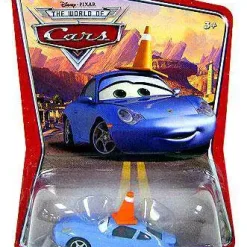 Outlet 🤩 Disney / Pixar Cars The World of Cars Series 1 Sally with Cone Diecast Car 🎁
