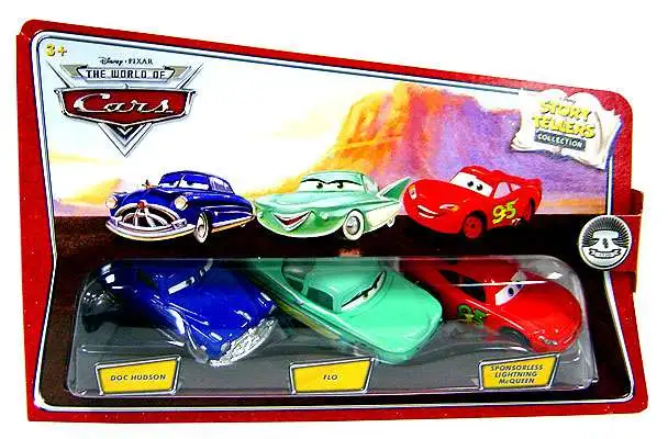 Best reviews of π Disney / Pixar Cars The World of Cars Story Tellers Doc Hudson, Flo & Sponsorless McQueen Diecast Car 3-Pack β 1 Best reviews of π Disney / Pixar Cars The World of Cars Story Tellers Doc Hudson, Flo & Sponsorless McQueen Diecast Car 3-Pack β