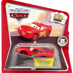 Outlet ⭐ Disney / Pixar Cars The World of Cars Story Tellers Sponsorless Lightning McQueen Diecast Car 👏